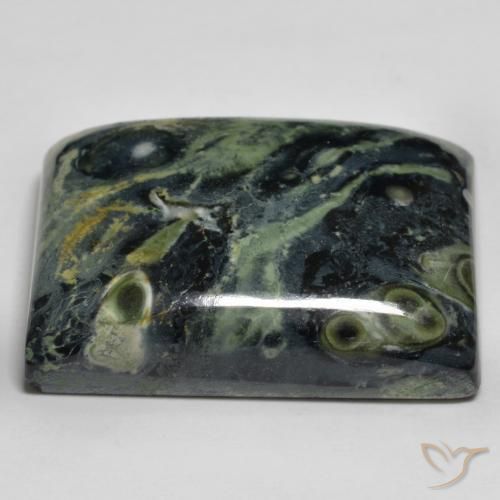 Jaspe Multicolorido Natural 50.87ct, baguete, Opaco