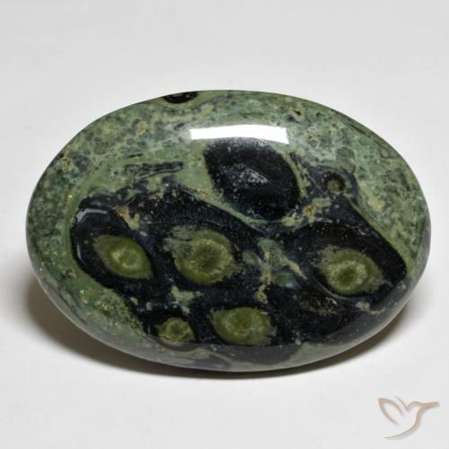 46.73ct Natural Multicolorido Jaspe, oval, Opaco