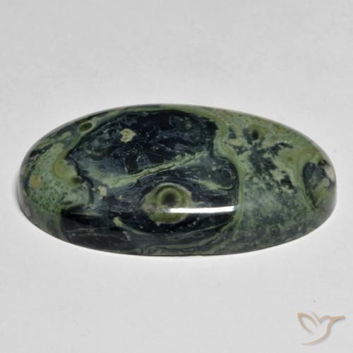 Jaspe Multicolorido Natural 33.58ct, oval, Opaco
