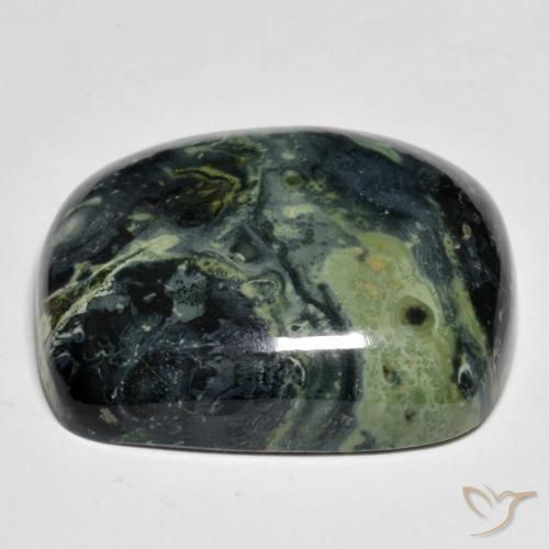Jaspe Multicolorido Natural 33.52ct, Almofada, Opaco