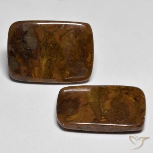 Pedras preciosas de Jaspe Multicolorido natural de 15.77 ct, Almofada, Opaco