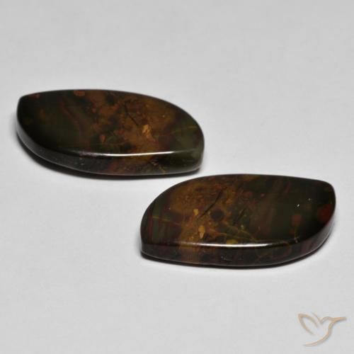 Pedras preciosas de Jaspe Multicolorido natural de 14.51 ct, Chique, Opaco