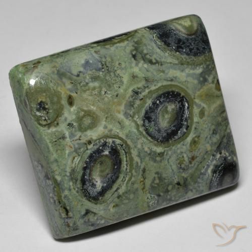 59.84ct Natural Multicolorido Jaspe, baguete, Opaco