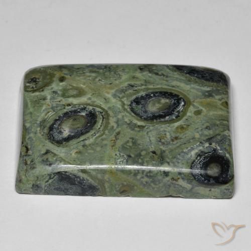 Jaspe Multicolorido Natural 59.84ct, baguete, Opaco