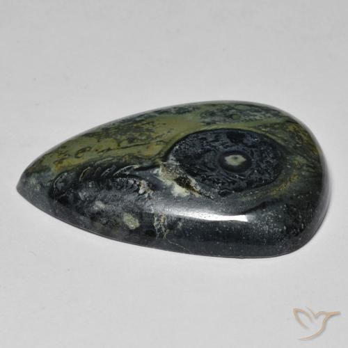 Jaspe Multicolorido Natural 32.43ct, Formato de pêra, Opaco