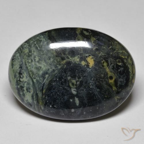 34.00ct Natural Multicolorido Jaspe, oval, Opaco