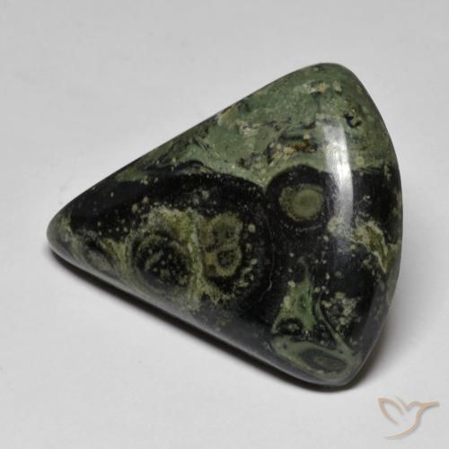 Jaspe Multicolorido Natural 35.75ct, Formato de pêra, Opaco