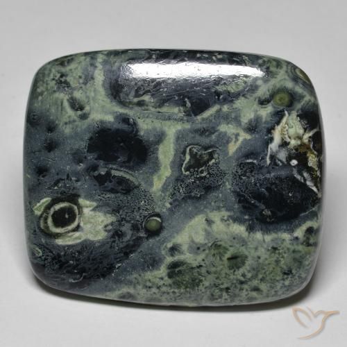 Jaspe Multicolorido Natural 35.95ct, Almofada, Opaco