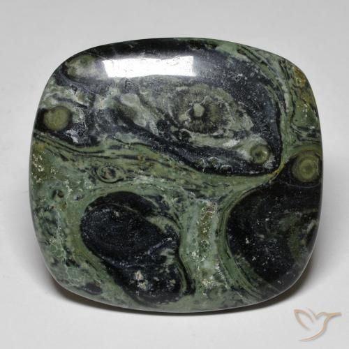 Jaspe Multicolorido Natural 39.04ct, Almofada, Opaco