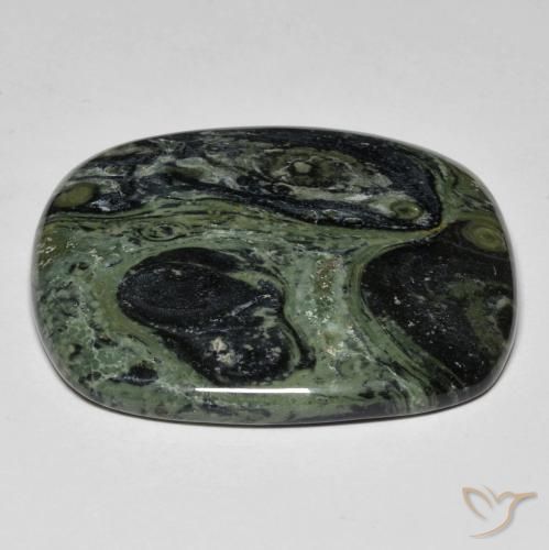 Jaspe Multicolorido Natural 39.04ct, Almofada, Opaco