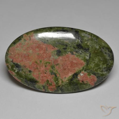 64.77ct Natural Multicolorido Jaspe, oval, Opaco