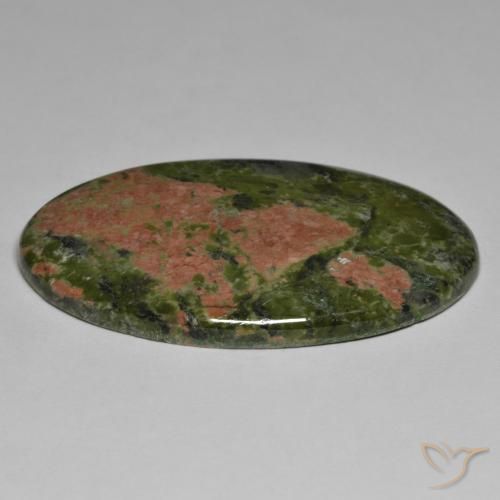 Jaspe Multicolorido Natural 64.77ct, oval, Opaco