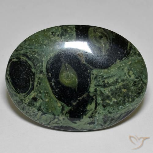 Jaspe Multicolorido Natural 41.84ct, oval, Opaco