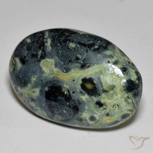 Jaspe Multicolorido Natural 24.78ct, oval, Opaco