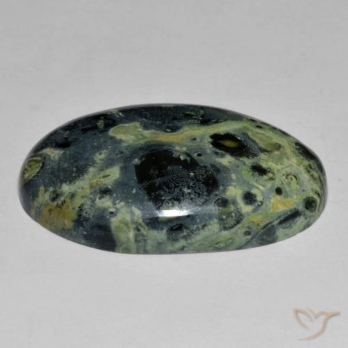 Jaspe Multicolorido Natural 24.78ct, oval, Opaco