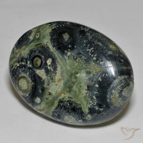 63.38ct Natural Multicolorido Jaspe, oval, Opaco