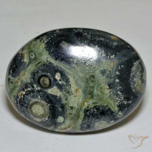 Jaspe Multicolorido Natural 63.38ct, oval, Opaco