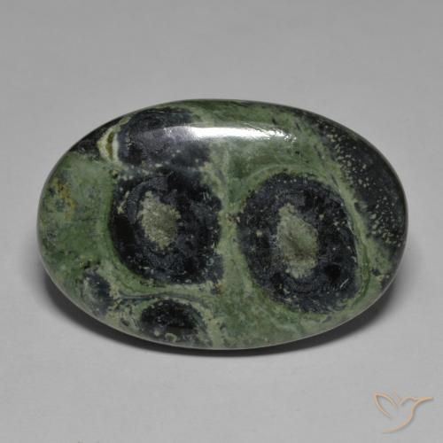 59.63ct Natural Multicolorido Jaspe, oval, Opaco
