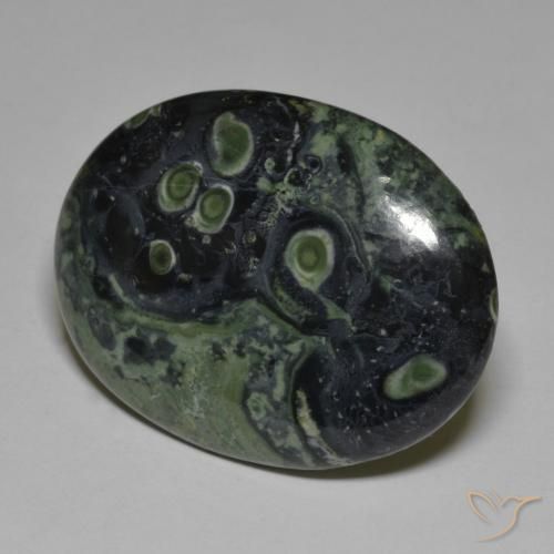 36.38ct Natural Multicolorido Jaspe, oval, Opaco