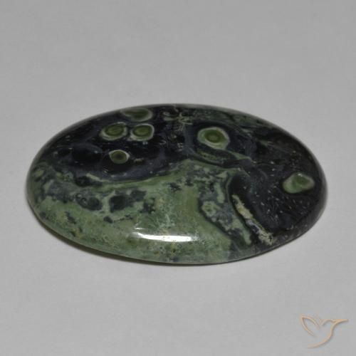 Jaspe Multicolorido Natural 36.38ct, oval, Opaco