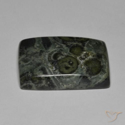 Jaspe Multicolorido Natural 31.93ct, baguete, Opaco