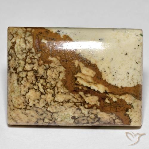 Jaspe Multicolorido Natural 38.31ct, baguete, Opaco