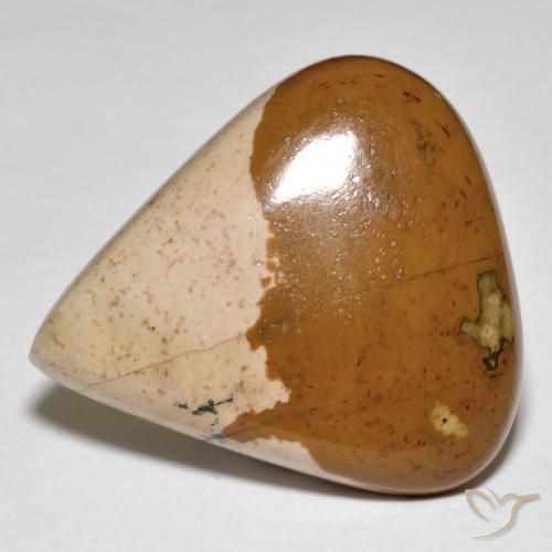 Jaspe Multicolorido Natural 28.97ct, Formato de pêra, Opaco