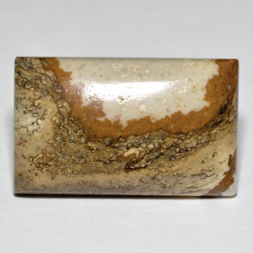 Jaspe multicolorido natural 24,07ct, baguete, opaco