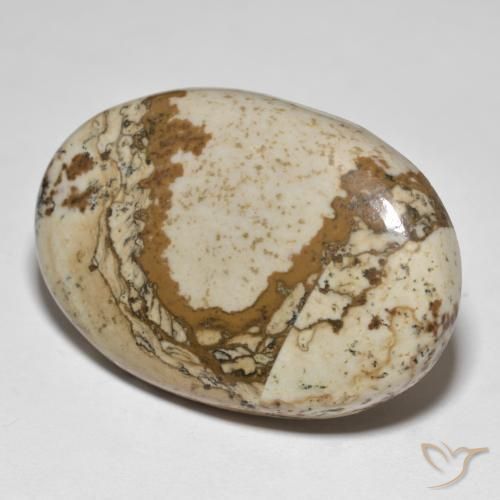 Jaspe Multicolorido Natural 42.85ct, oval, Opaco