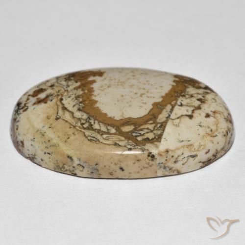 Jaspe Multicolorido Natural 42.85ct, oval, Opaco
