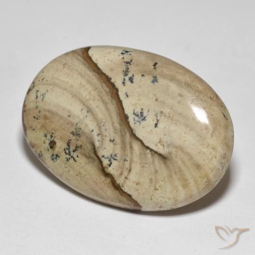 23.20ct Natural Multicolorido Jaspe, oval, Opaco