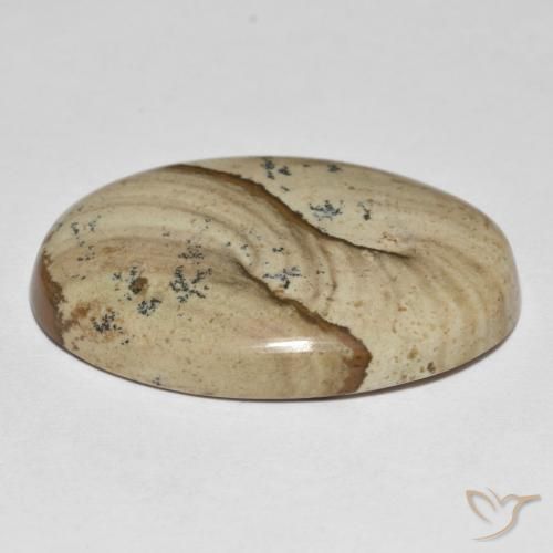 Jaspe Multicolorido Natural 23.20ct, oval, Opaco