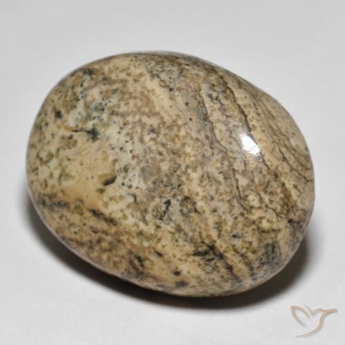 Jaspe Multicolorido Natural 42.34ct, oval, Opaco
