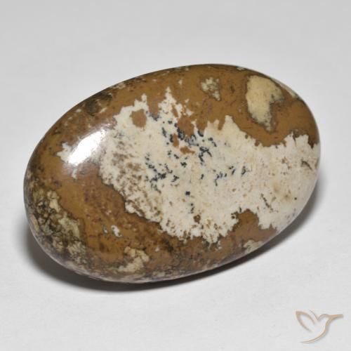 34.78ct Natural Multicolorido Jaspe, oval, Opaco