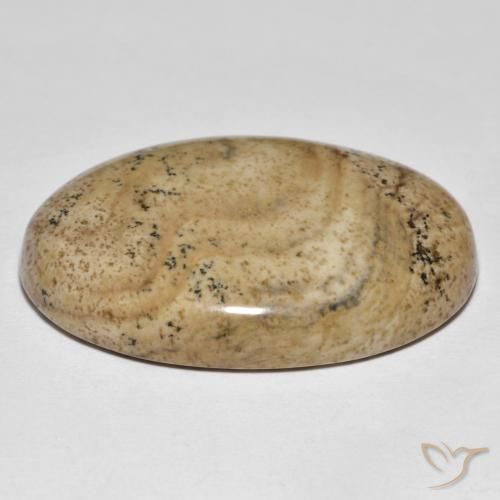 Jaspe Multicolorido Natural 31.50ct, oval, Opaco