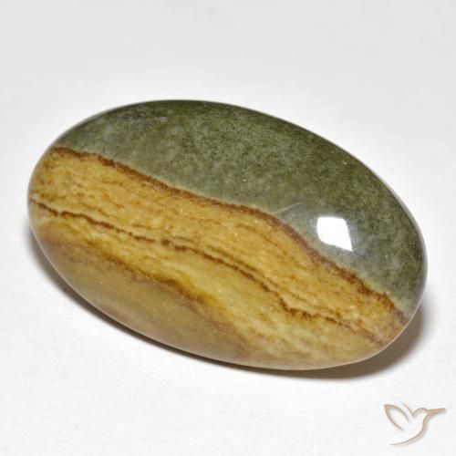 Jaspe Multicolorido Natural 23.89ct, oval, Opaco