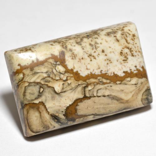 Jaspe Multicolorido Natural 29.08ct, baguete, Opaco