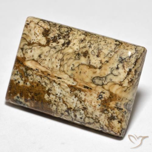 18.59ct Natural Multicolorido Jaspe, baguete, Opaco