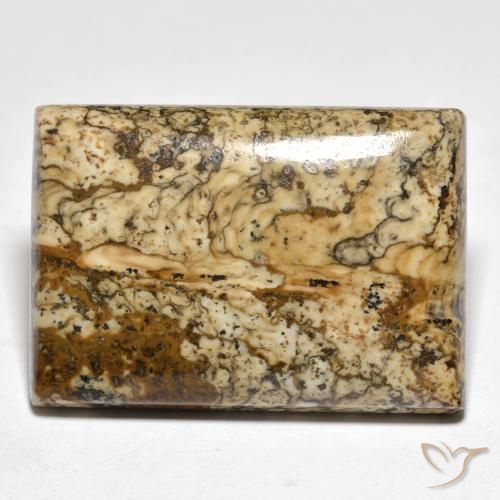 Jaspe Multicolorido Natural 18.59ct, baguete, Opaco