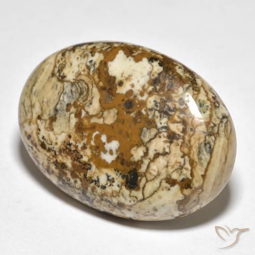 19.98ct Natural Multicolorido Jaspe, oval, Opaco