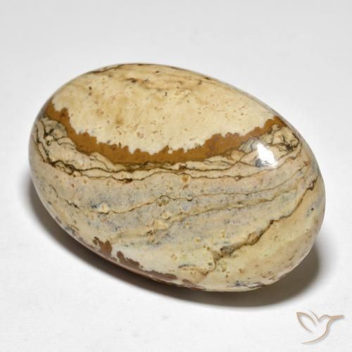 Jaspe Multicolorido Natural 49.20ct, oval, Opaco