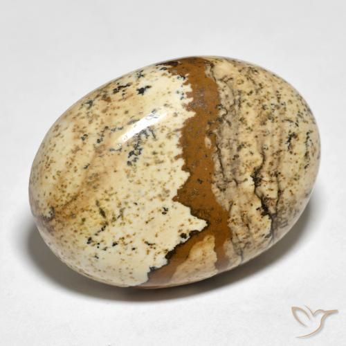 Jaspe Multicolorido Natural 24.19ct, oval, Opaco
