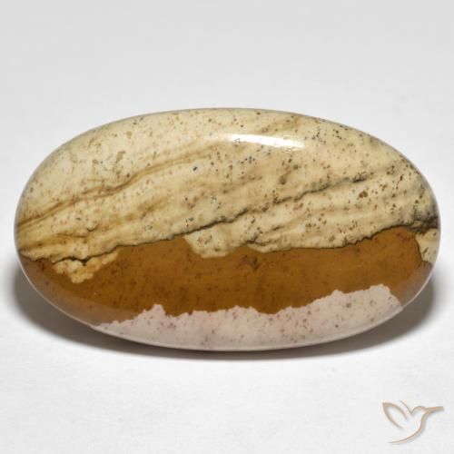 26.83ct Natural Multicolorido Jaspe, oval, Opaco