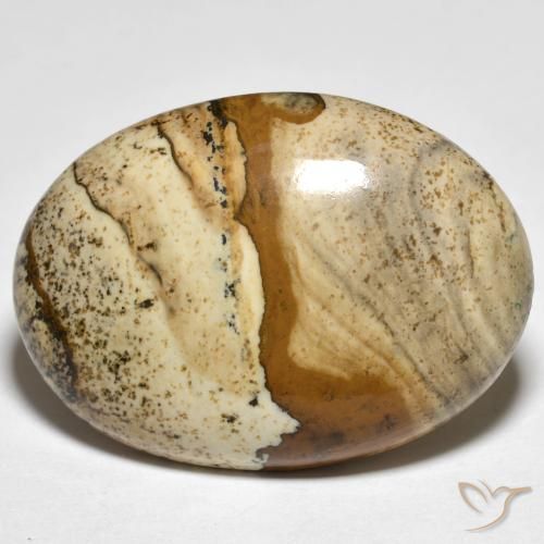 22.37ct Natural Multicolorido Jaspe, oval, Opaco