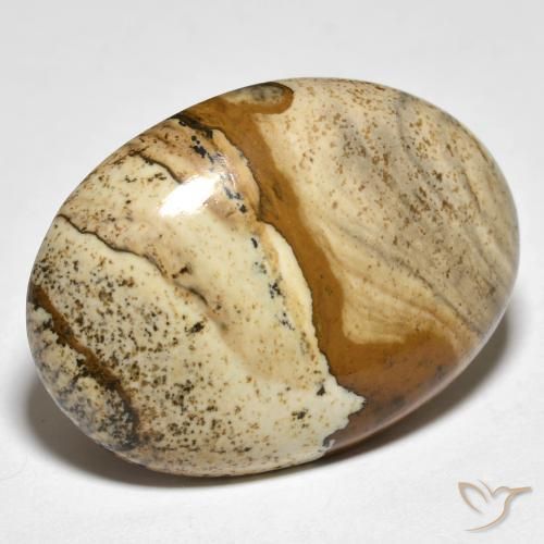 Jaspe Multicolorido Natural 22.37ct, oval, Opaco