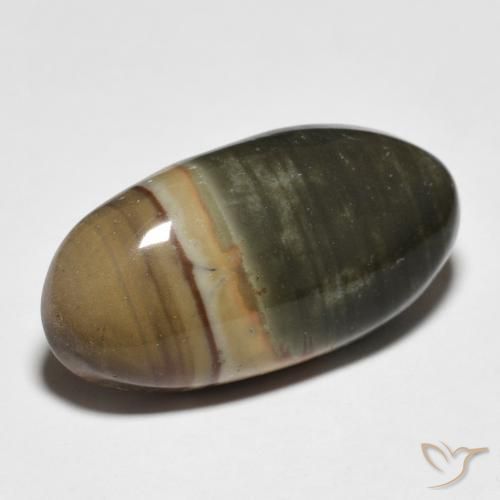 Jaspe Multicolorido Natural 13.77ct, oval, Opaco