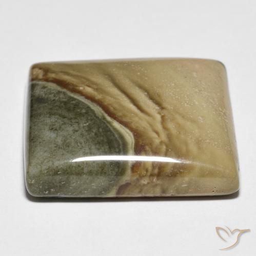 Jaspe Multicolorido Natural 27.20ct, Quadrado, Opaco