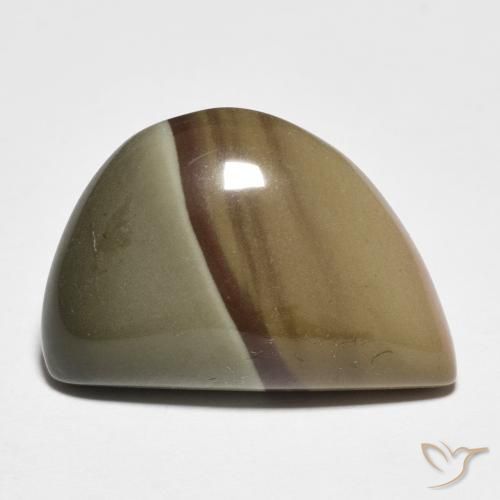 11.50ct Natural Multicolorido Jaspe, Chique, Opaco