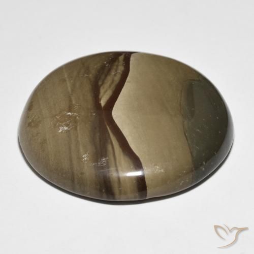 Jaspe Multicolorido Natural 88.57ct, Redondo, Opaco