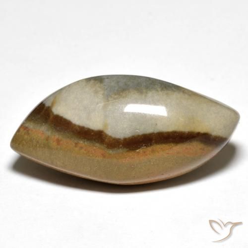 21.20ct Natural Multicolorido Jaspe, Chique, Opaco